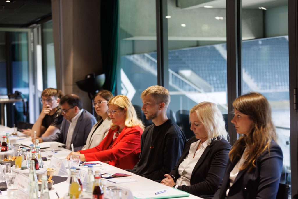 Stadiontalk Berufliche Orientierung am 02.05.2025 im Borussia Park.