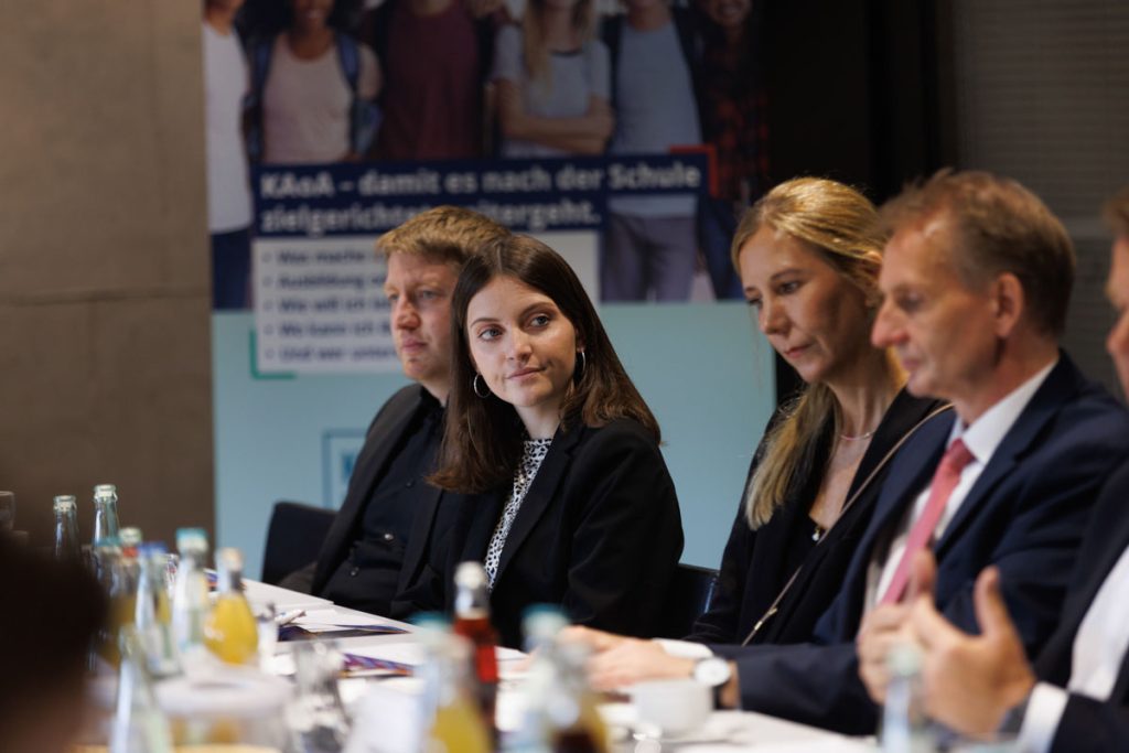 Stadiontalk Berufliche Orientierung am 02.05.2025 im Borussia Park.