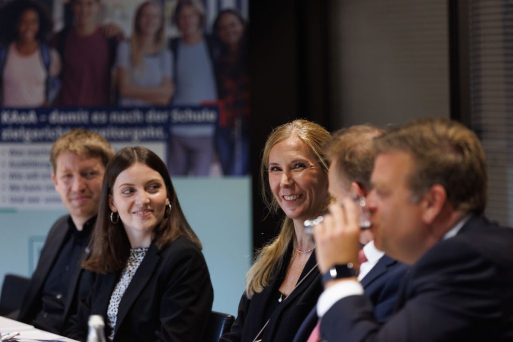 Stadiontalk Berufliche Orientierung am 02.05.2025 im Borussia Park.