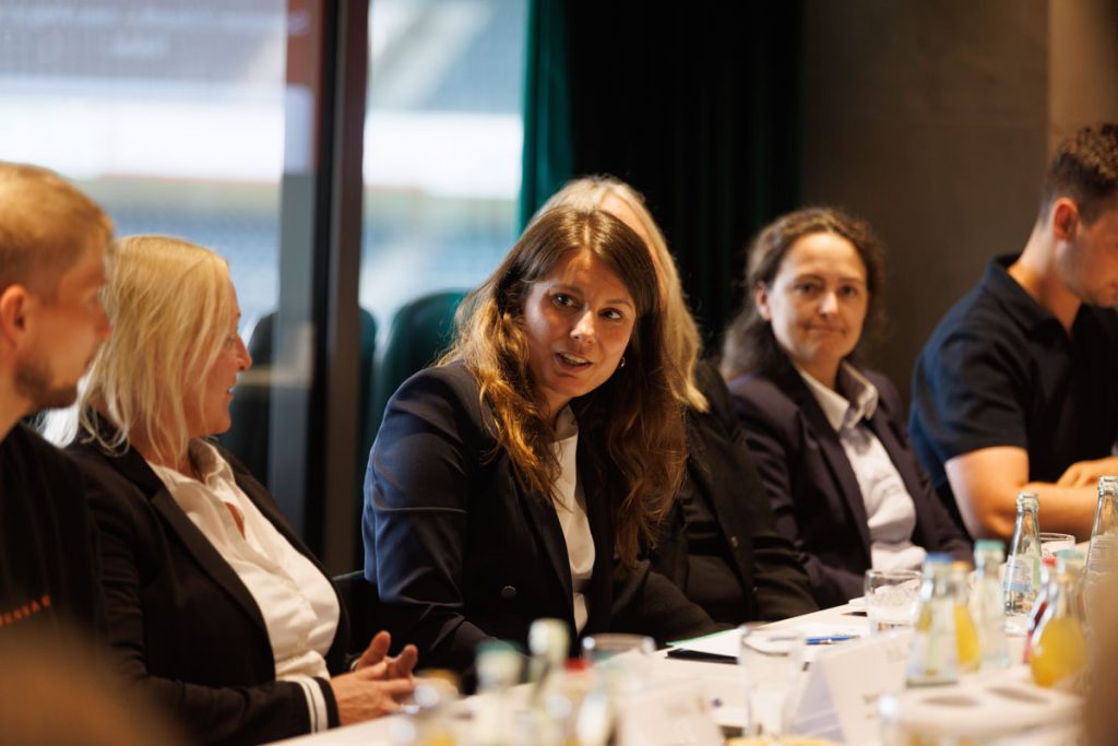 Stadiontalk Berufliche Orientierung am 02.05.2025 im Borussia Park.