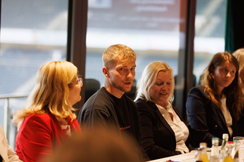 Stadiontalk Berufliche Orientierung am 02.05.2025 im Borussia Park.