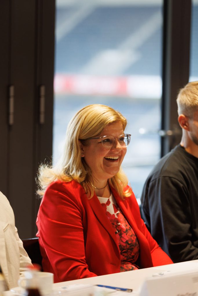 Stadiontalk Berufliche Orientierung am 02.05.2025 im Borussia Park.