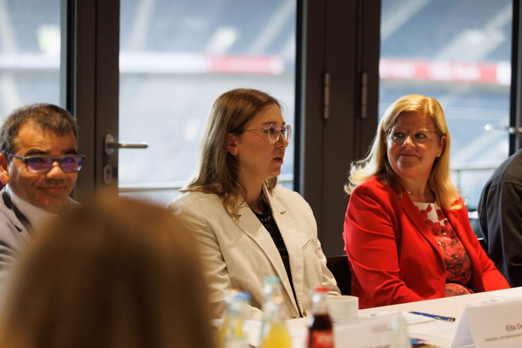 Stadiontalk Berufliche Orientierung am 02.05.2025 im Borussia Park.