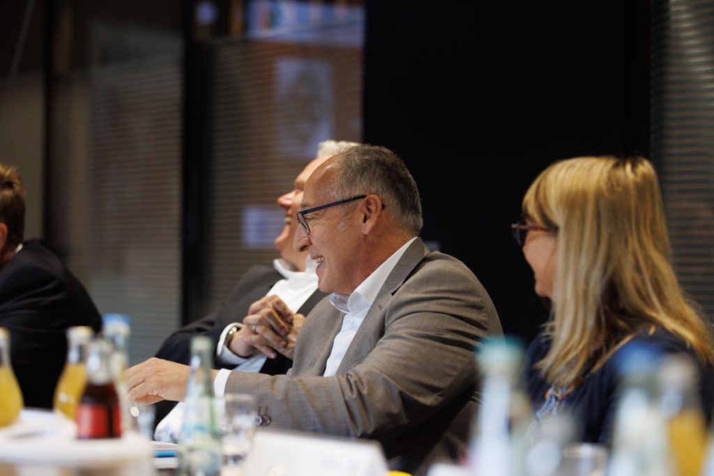 Stadiontalk Berufliche Orientierung am 02.05.2025 im Borussia Park.