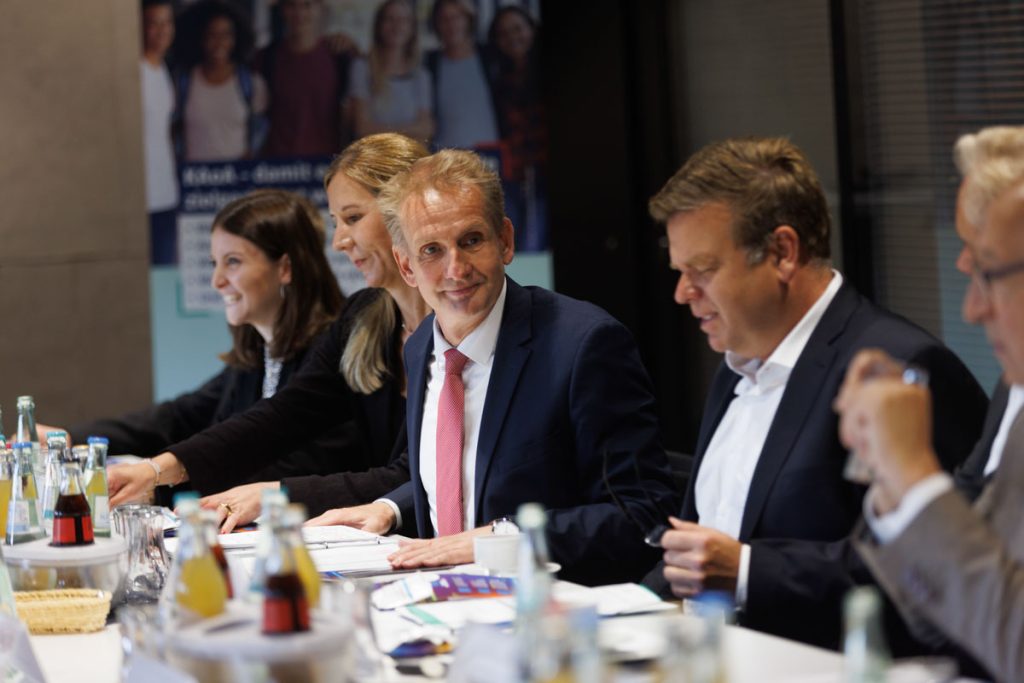 Stadiontalk Berufliche Orientierung am 02.05.2025 im Borussia Park.