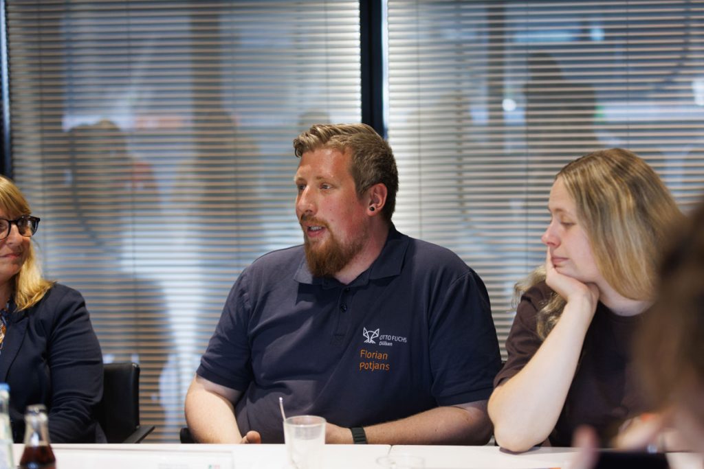 Stadiontalk Berufliche Orientierung am 02.05.2025 im Borussia Park.