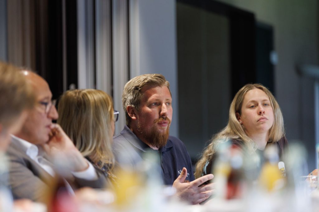 Stadiontalk Berufliche Orientierung am 02.05.2025 im Borussia Park.