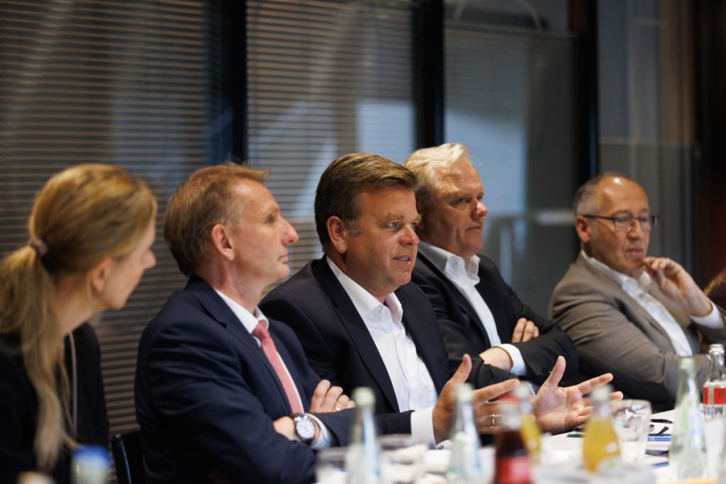 Stadiontalk Berufliche Orientierung am 02.05.2025 im Borussia Park.