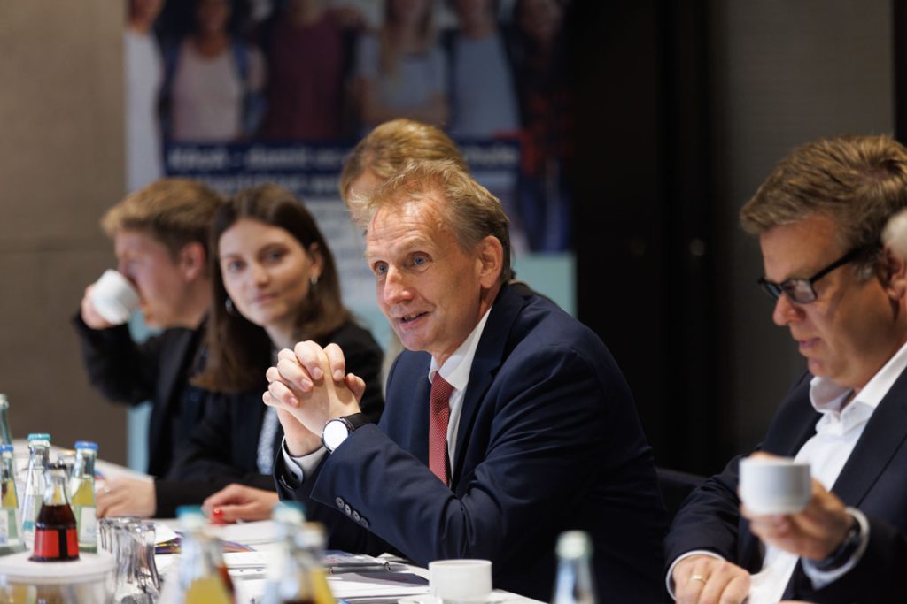 Stadiontalk Berufliche Orientierung am 02.05.2025 im Borussia Park.