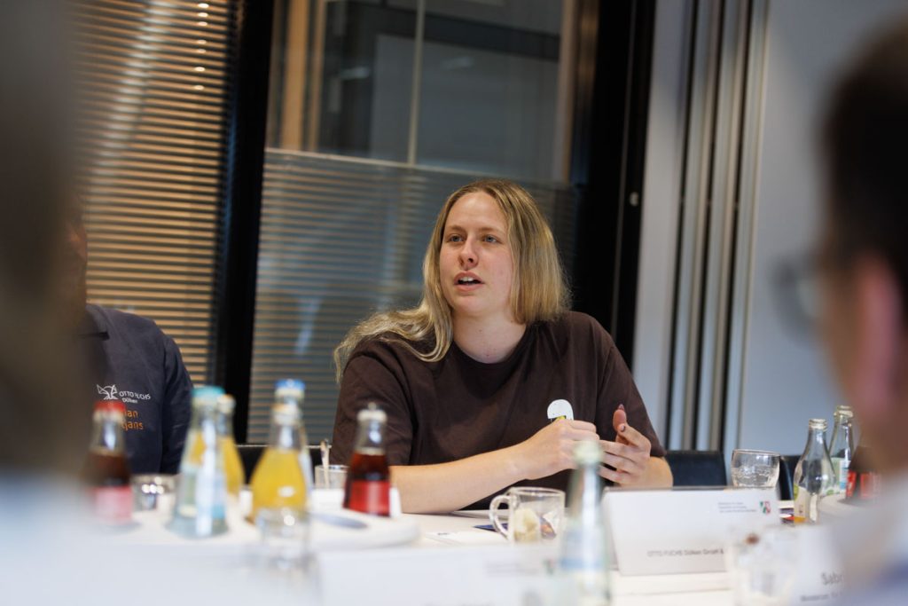 Stadiontalk Berufliche Orientierung am 02.05.2025 im Borussia Park.