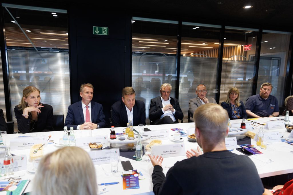 Stadiontalk Berufliche Orientierung am 02.05.2025 im Borussia Park.