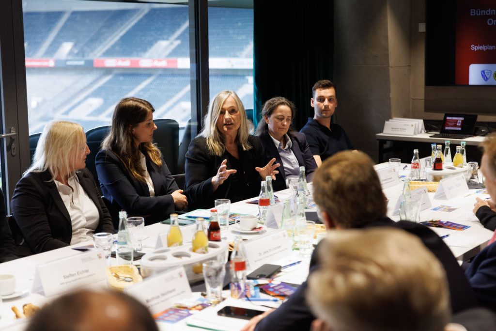 Stadiontalk Berufliche Orientierung am 02.05.2025 im Borussia Park.