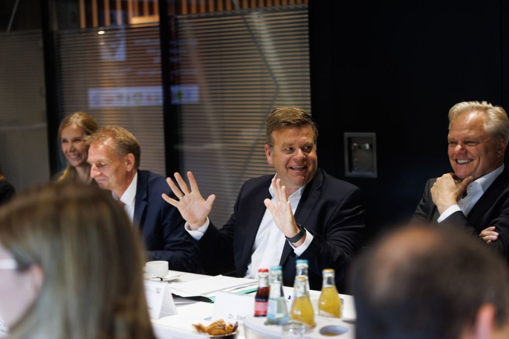 Stadiontalk Berufliche Orientierung am 02.05.2025 im Borussia Park.